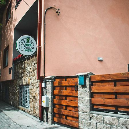 Skopje Downtown Hostel Esterno foto