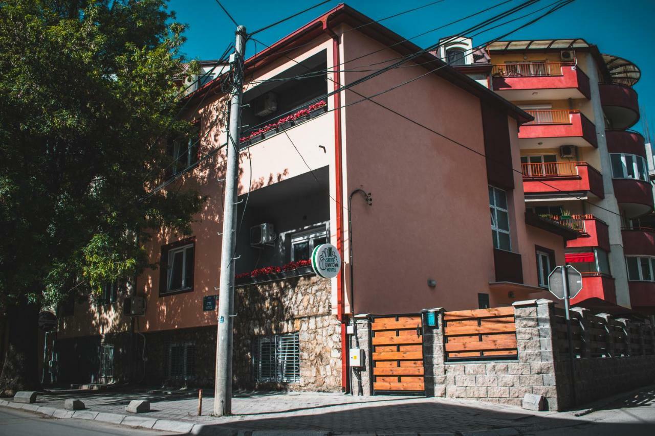 Skopje Downtown Hostel Esterno foto
